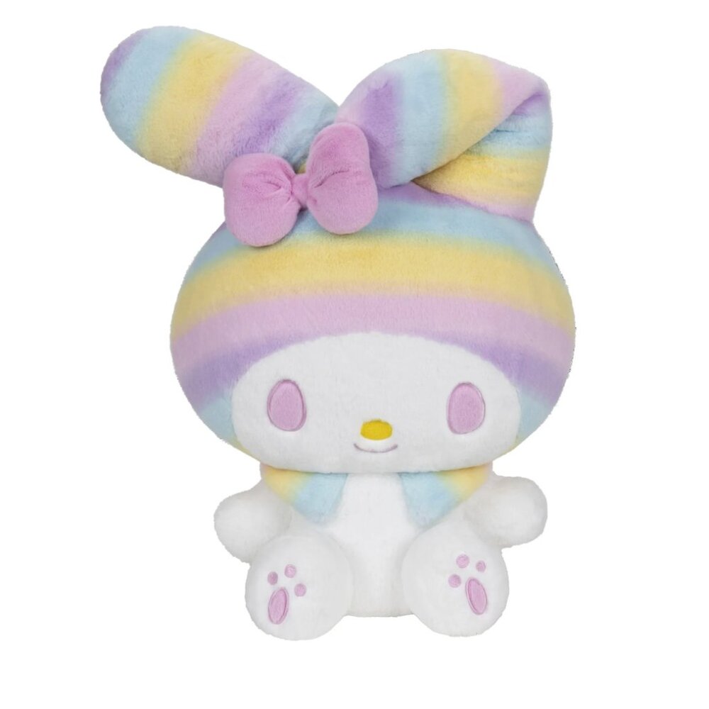 24" My Melody Hello Kitty Sanrio Rainbow Series Plush New Toy Gift